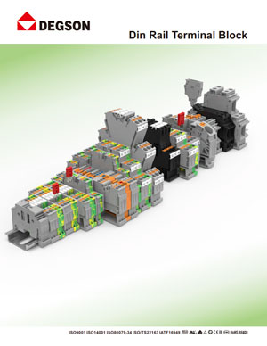 Catalogue bloc de jonction Rail DIN DEGSON